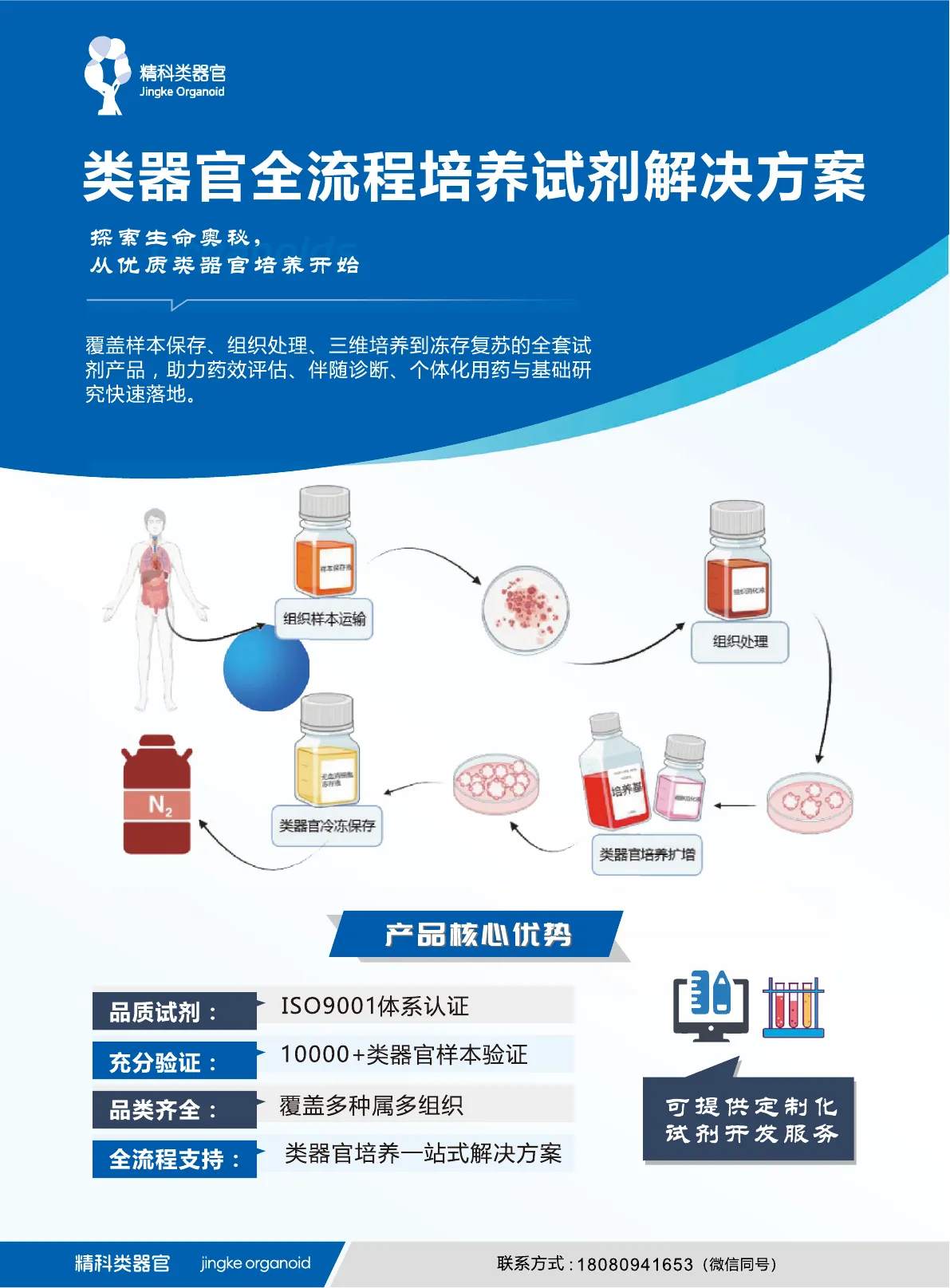肿瘤/正常类器官培养基说明书第 1 页